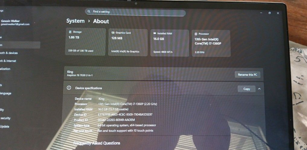Dell Laptop