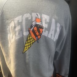ICECREAM GREY SWEATSHIRT L