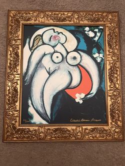 Very Rare Picasso Framed Limited Art Print