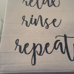 Bathroom Canvas Decor All For $20