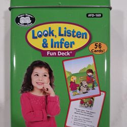 Educational Inferrencing Literacy Cards - Super Duper Publications Infer Flash Cards