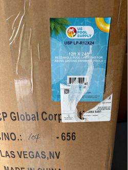 Brand new pool supplies in unopened  boxes. Pool filter, ladder, pool  ground pad