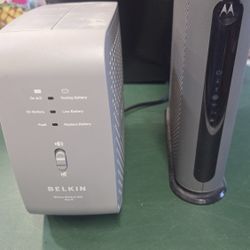 Router& Battery Back Up