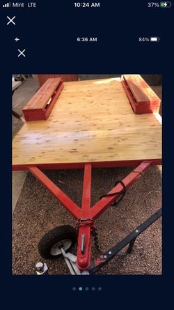 2024 12 Foot Tandem Axle Flatbed Trailer