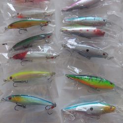 Brand New Fishing Lures Minnow Baits 