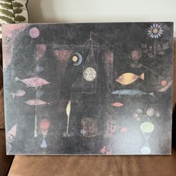 Paul Klee Fish Magic Canvas Art