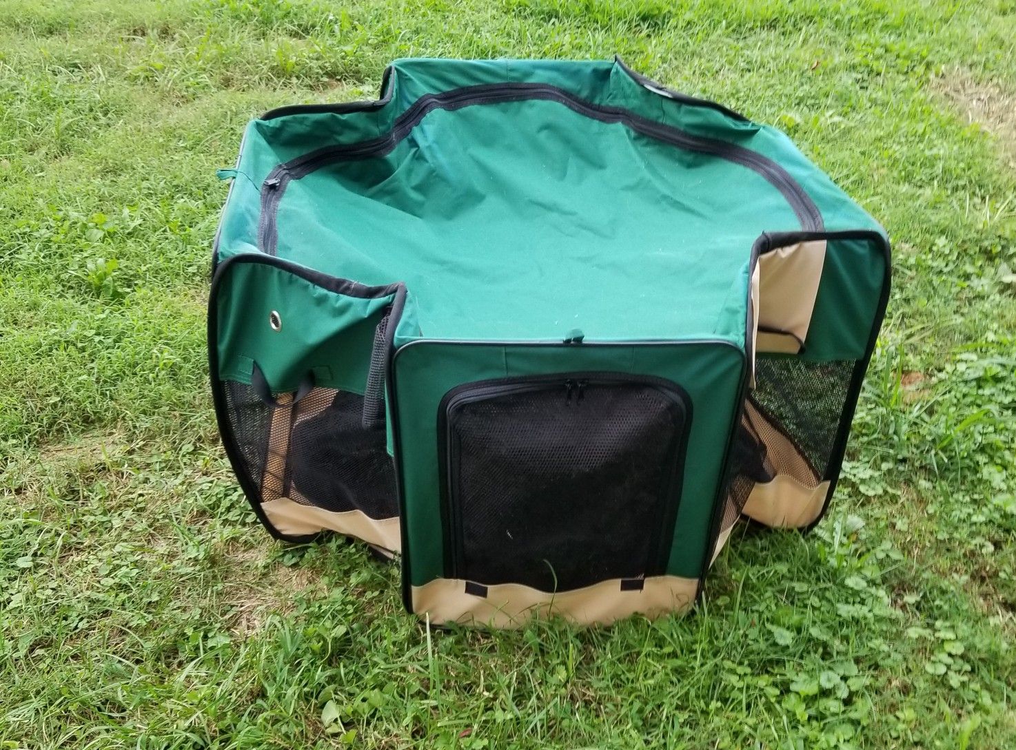 Large foldable pet cratec