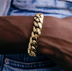 18k Gold Miami Cuban Bracelet