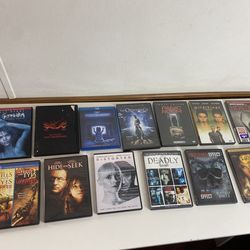 Set of 13 horror movies