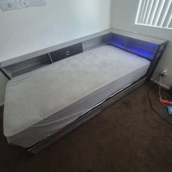 Like New Twin Bed with mattress