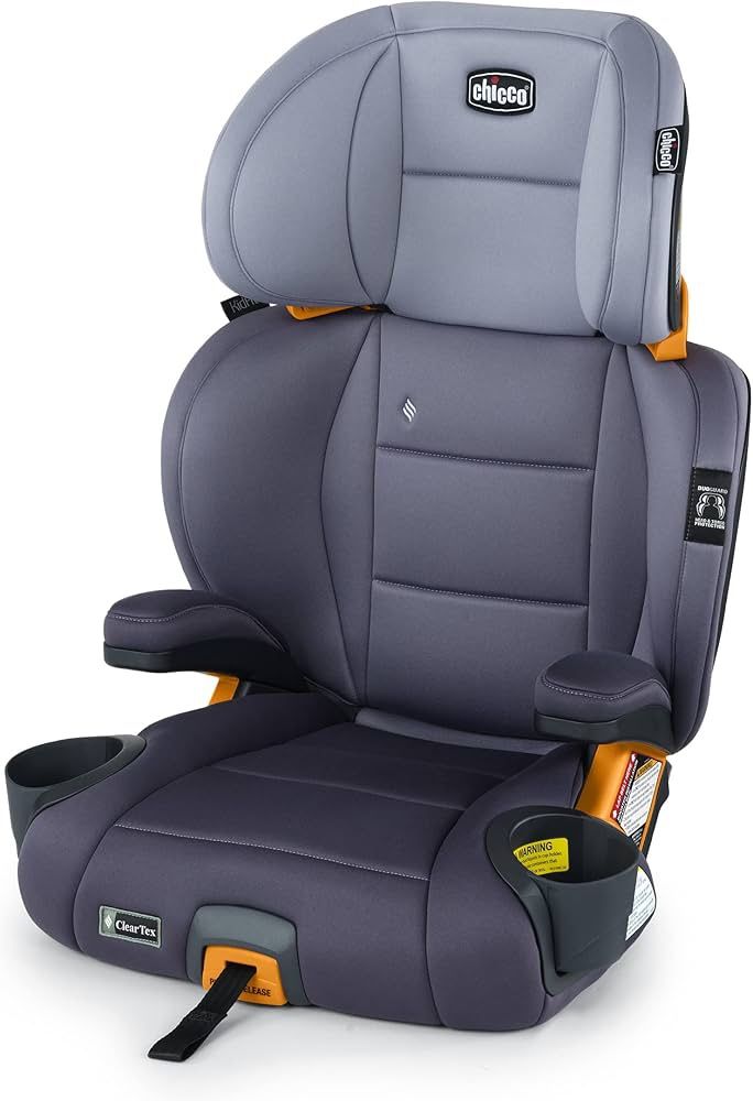 Chicco KidFit ClearTex Plus 2-in-1 Belt-Positioning Booster Car Seat Lightweight New