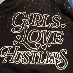Girls love hustlers zip-up