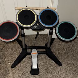 ROCK BAND GUITAR HERO VIDEO GAME DRUMS SONY PLAYSTATION 3 4 5 PS3 PS4 PS5 XBOX 360 ONE NINTENDO WII