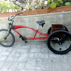 New Stretched Lowrider Tricycle 26 ".