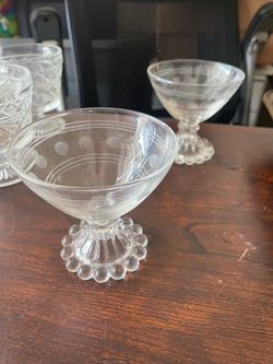 Vintage dessert cups