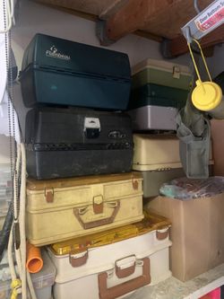 Fishing Tackle ,poles and Reels $15