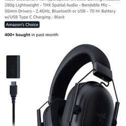 Razer BlackShark V2 HyperSpeed Wireless Gaming Headset