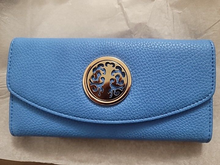 Blue Wristlet