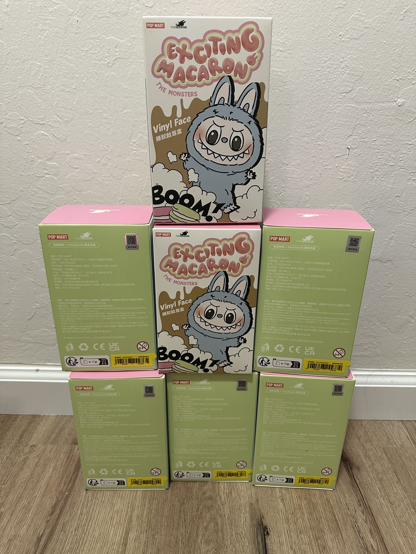 Pop Mart Exciting Macaron Labubus Singles