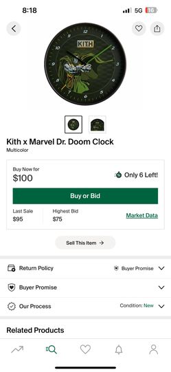 Kith Dr.Doom Clock