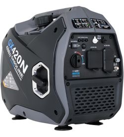 Pulsar 4,200W Portable Gas-Powered Quiet Inverter Generator for Home Emergency Backup