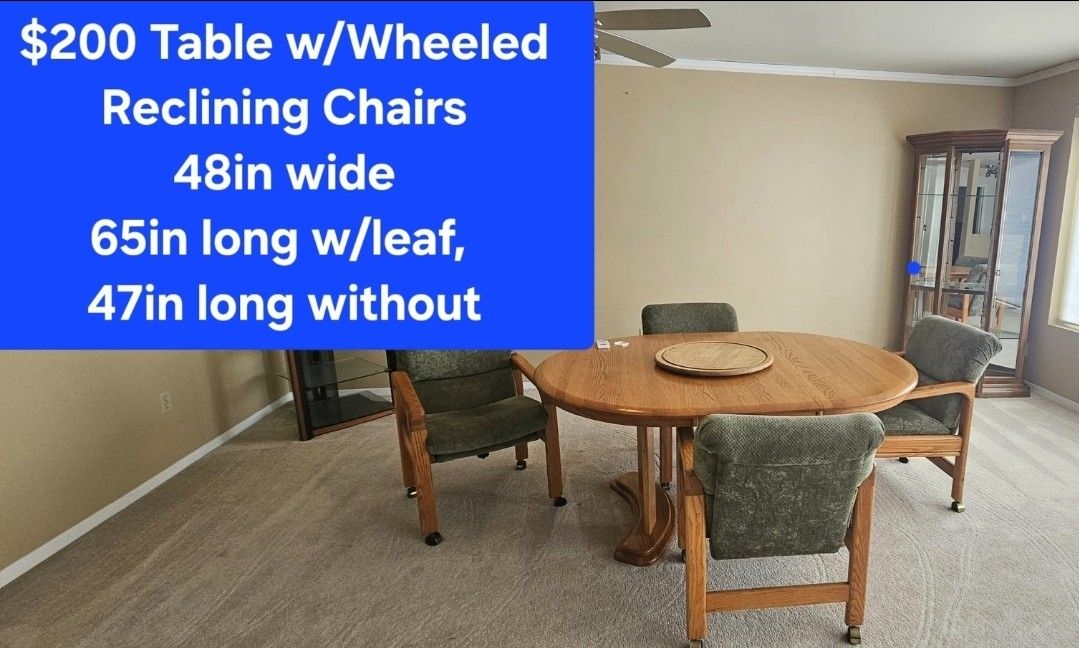 Table & Chairs