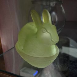 Vintage Rabbit Dish