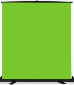 Chroma Key Green Screen Collapsible Backdrop  73x77