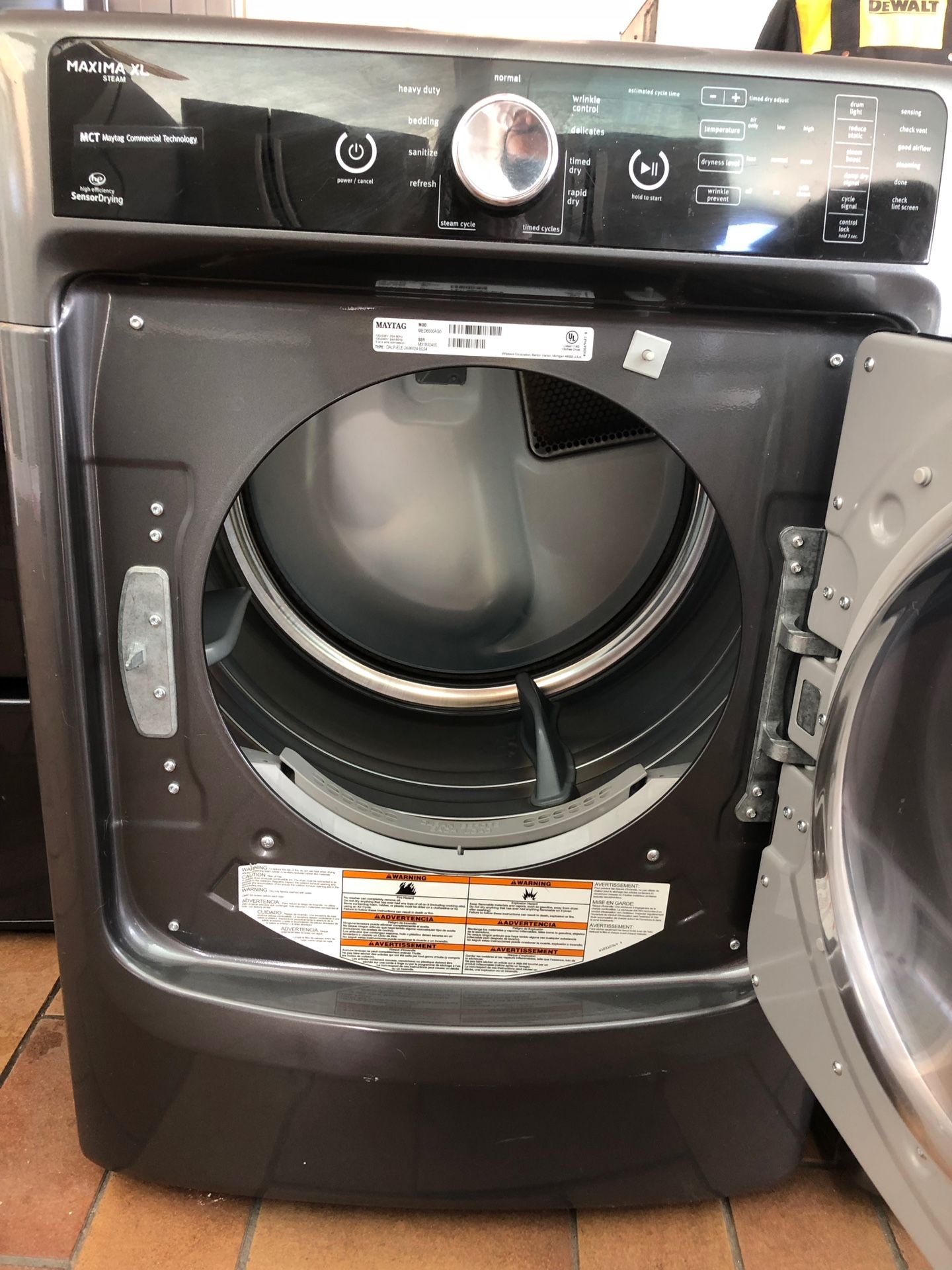 MAYTAG SET OF WASHER AND DRYER LIKE NEW PERFECT CONDITIONS WITH WARRANTY. SUPER CAPACITY. JUEGO DE LAVADORA Y SECADORA MAYTAG COME NUEVA CON GARANTÍA