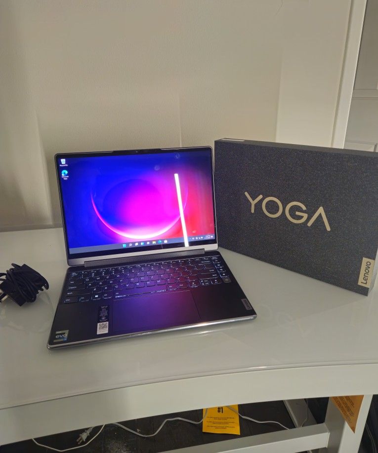 Lenovo Yoga 9i Oled 14" I7-1260p Touchscreen Windows 11 Usb-c Charging Ultra Thin 2 In 1 tablet Laptop Notebook