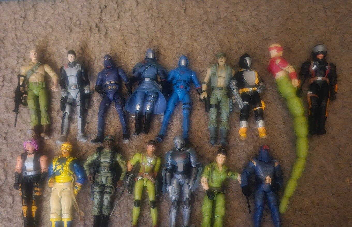 Vintage Gi Joe Toy Lot