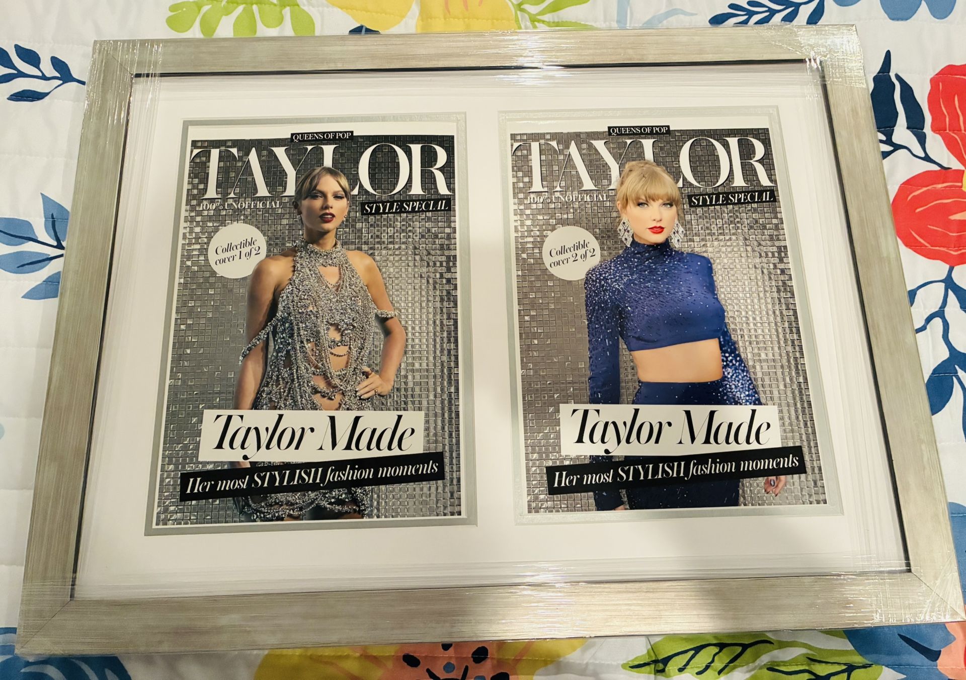 Taylor Swift Queen Of Pop  UK Magazines ( 2 ) Framed 