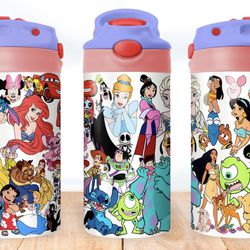 12oz Disney  Kids Water Bottle 