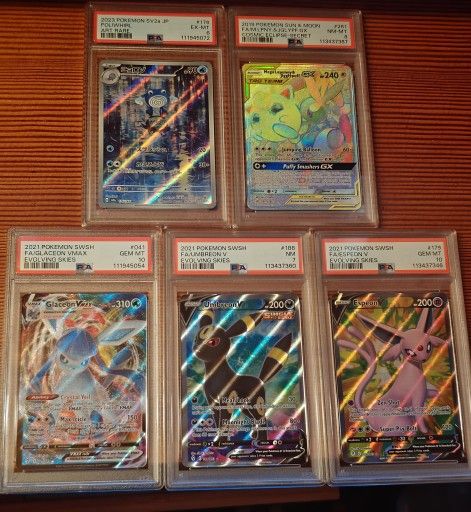 PSA EEVEELUTIONS POKEMON