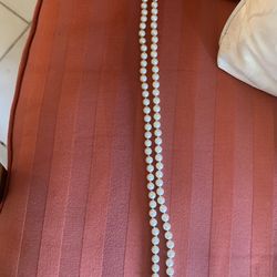 Pearl Necklace 15” Strand
