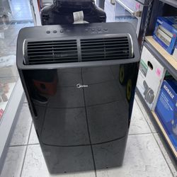 MIDEA - (14000 ASHRAE)(12000DOE) BTU Portable Air Conditioner for an Area Up To 450 sq, ft.  with Dehumidifier & Remote