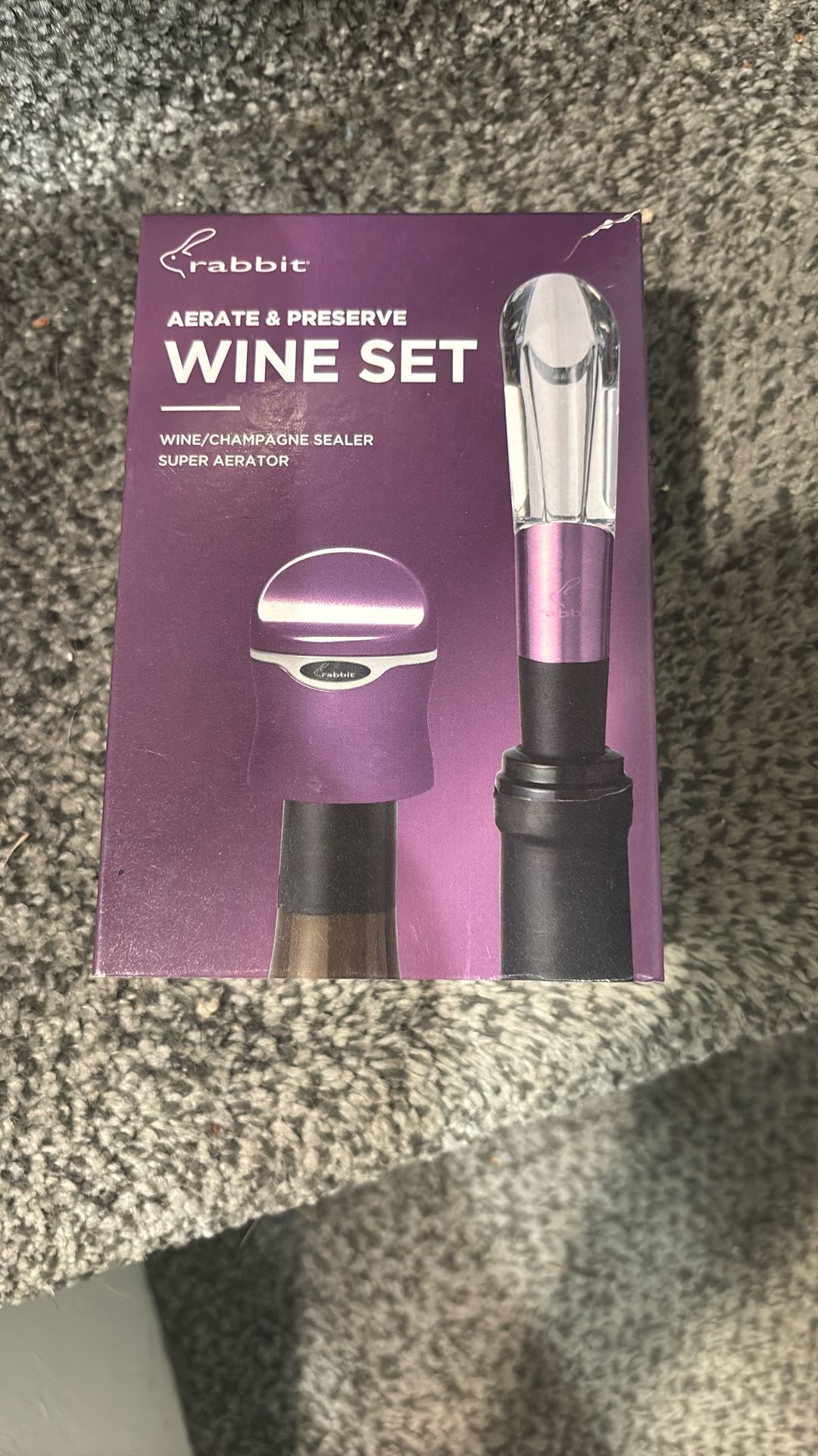 Rabbit Brand Aerator Cork Set