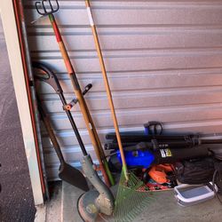 Various Garden Tools   