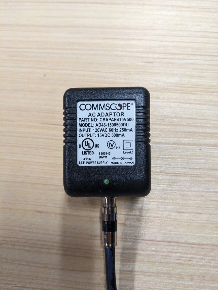 Commscope AC Adapter Coax RF Amplifier