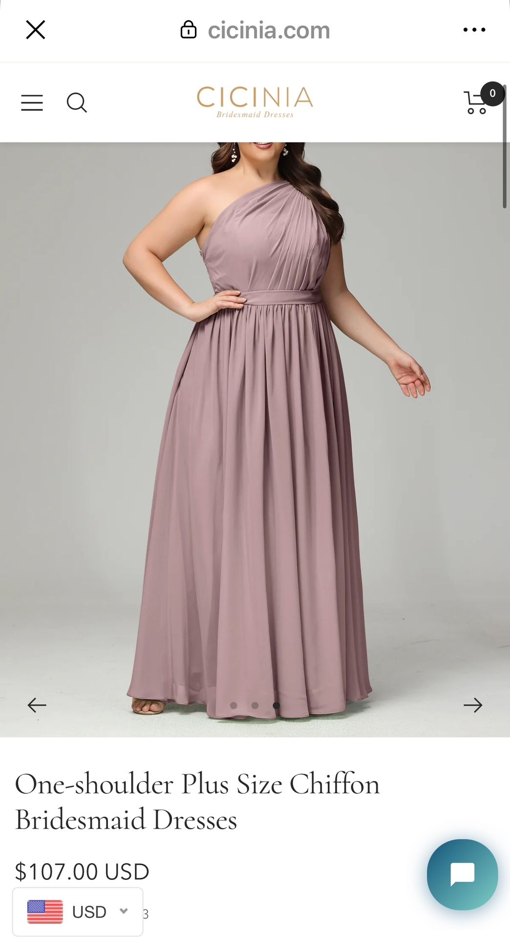 Chiffon Dress #plussize