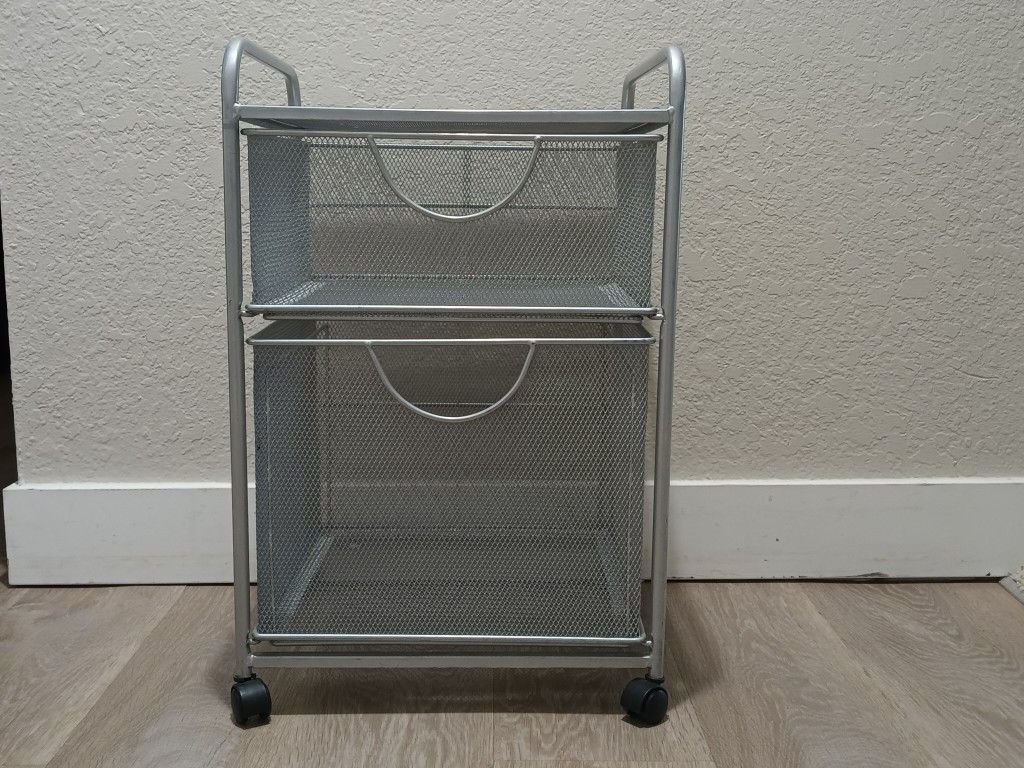 Rolling Cart 23"H X 14"W$15