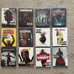 12 Blu Rays 9 Deadpool Special Covers Marvel 
