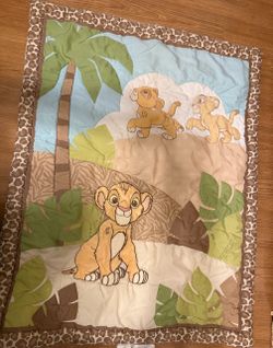 The Lion King crib bedding set