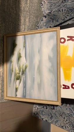 Moving sale Japanese woodblock prints/painting /roland garros vintage poster framed  artworks each $50 and 100