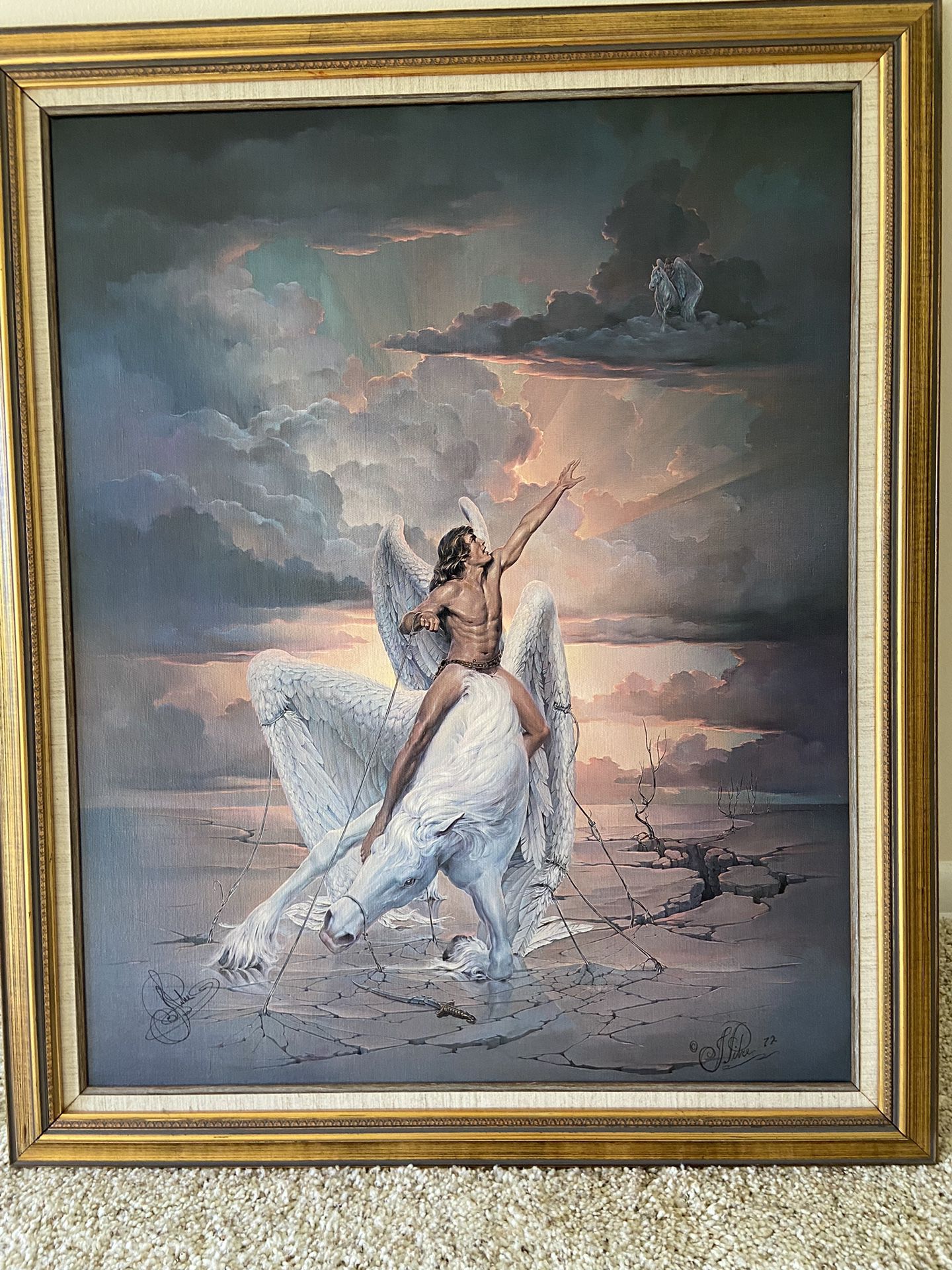 Original Signed Lithograph Restrictions By john pitre
