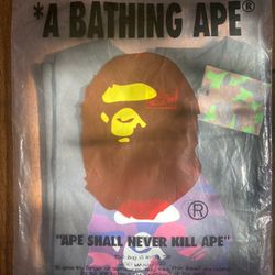 Purple Bape Shirt - Black
