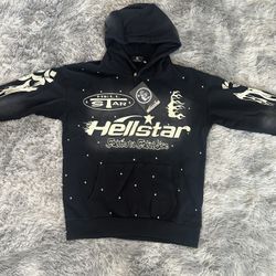 Hellstar Hoodie - Black / In Sizes Small and Medium