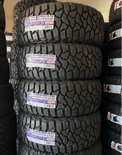 4 NEW AMERICAN 275/55/20 RUGGED TERRAIN TIRES $645 CASH TOTAL‼️ FREE INSTALLATION‼️