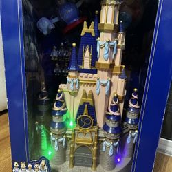 Disney Parks Walt Disney World 50th Anniversary Cinderella Castle Light Playset