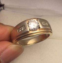 Sterling Gold Tone Ring